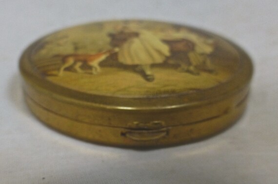 Yardley London Small Vintage English Lavender Seller Gold Tone