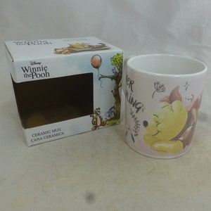 Winnie the Pooh and Piglet Forever Dreaming Porcelain Mug in Gift Box - BNIB Condition - Fabulous Pooh Bear and Friends Gift