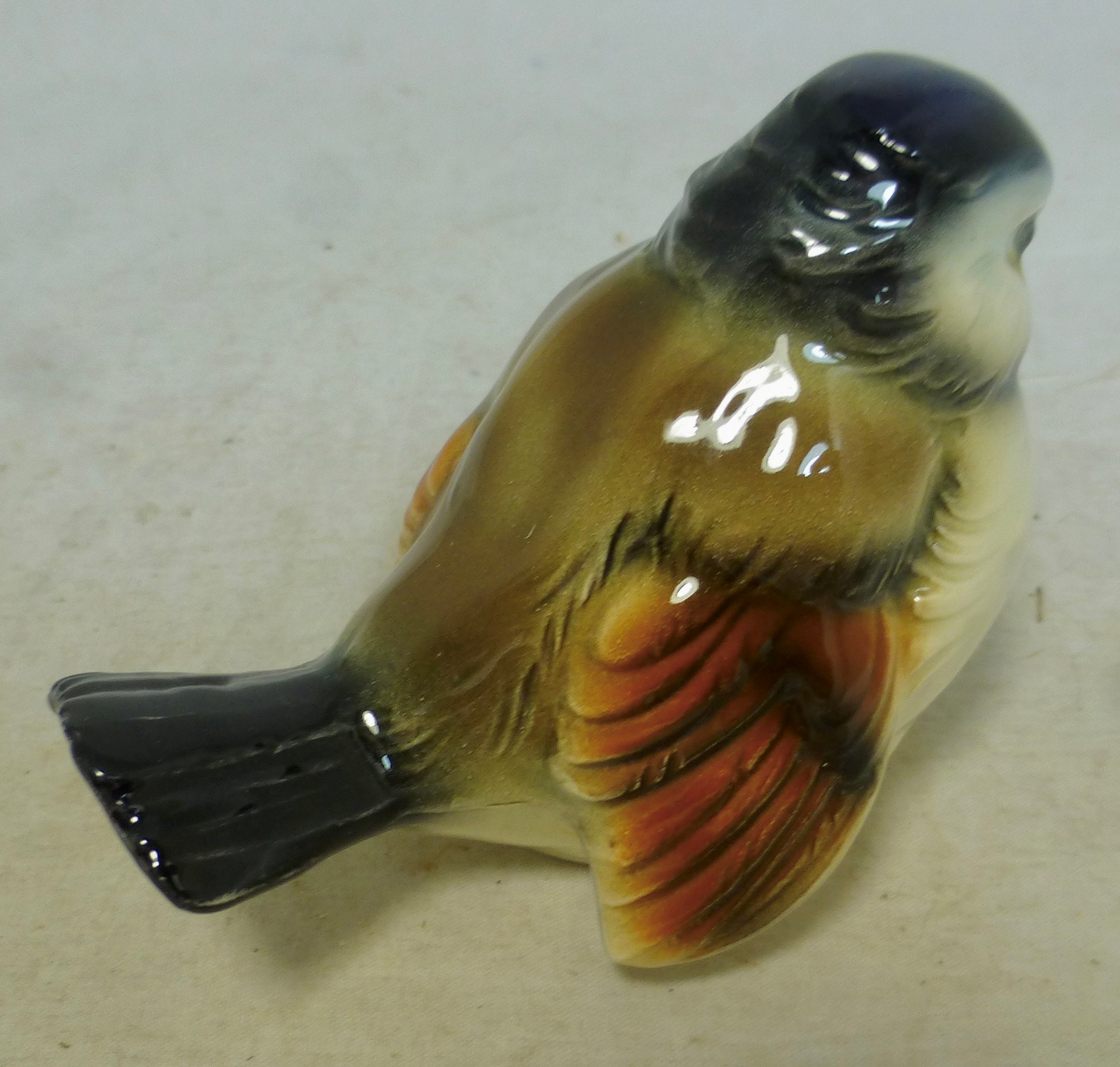 ヴィンテージ ゲーベル フンメル 磁器 スズメ シカディー 鳥 CV74