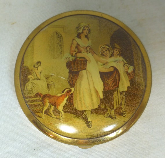 Yardley London Small Vintage English Lavender Seller Gold Tone