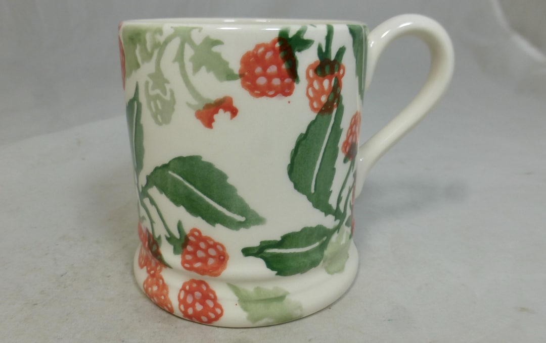 Haf Pint Raspberry Emma Bridgewater Raspberries First Quality Half Pint Mug - Hand ...
