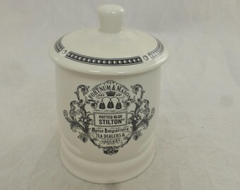 フォートナム＆メイソン スティルトン チーズクリーム 黒磁器 350g