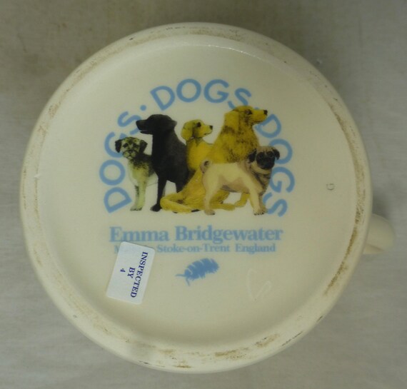 エマ・ブリッジウォーター グレイハウンド 犬 犬 ハーフパイント 磁器