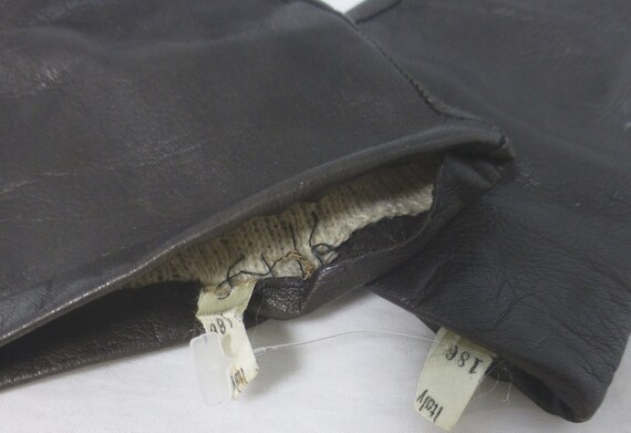 Vintage Pair of Ladies Italian Dark Brown leather… - image 6