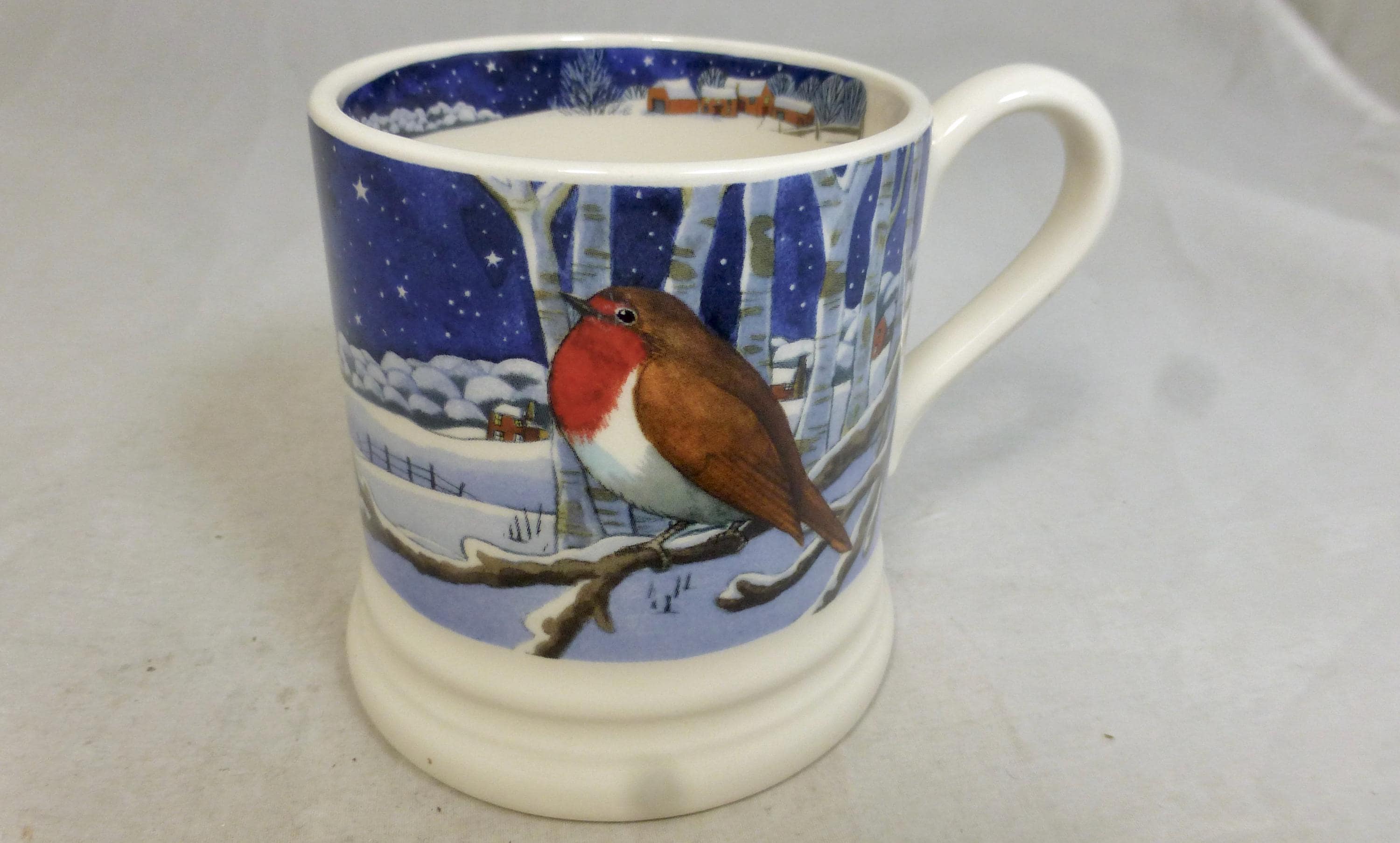 Emma Bridgewater 「冬の夜の動物たち」プレート 22cm Emma Bridgewater 「冬の夜の動物たち」プレート 22cm Emma