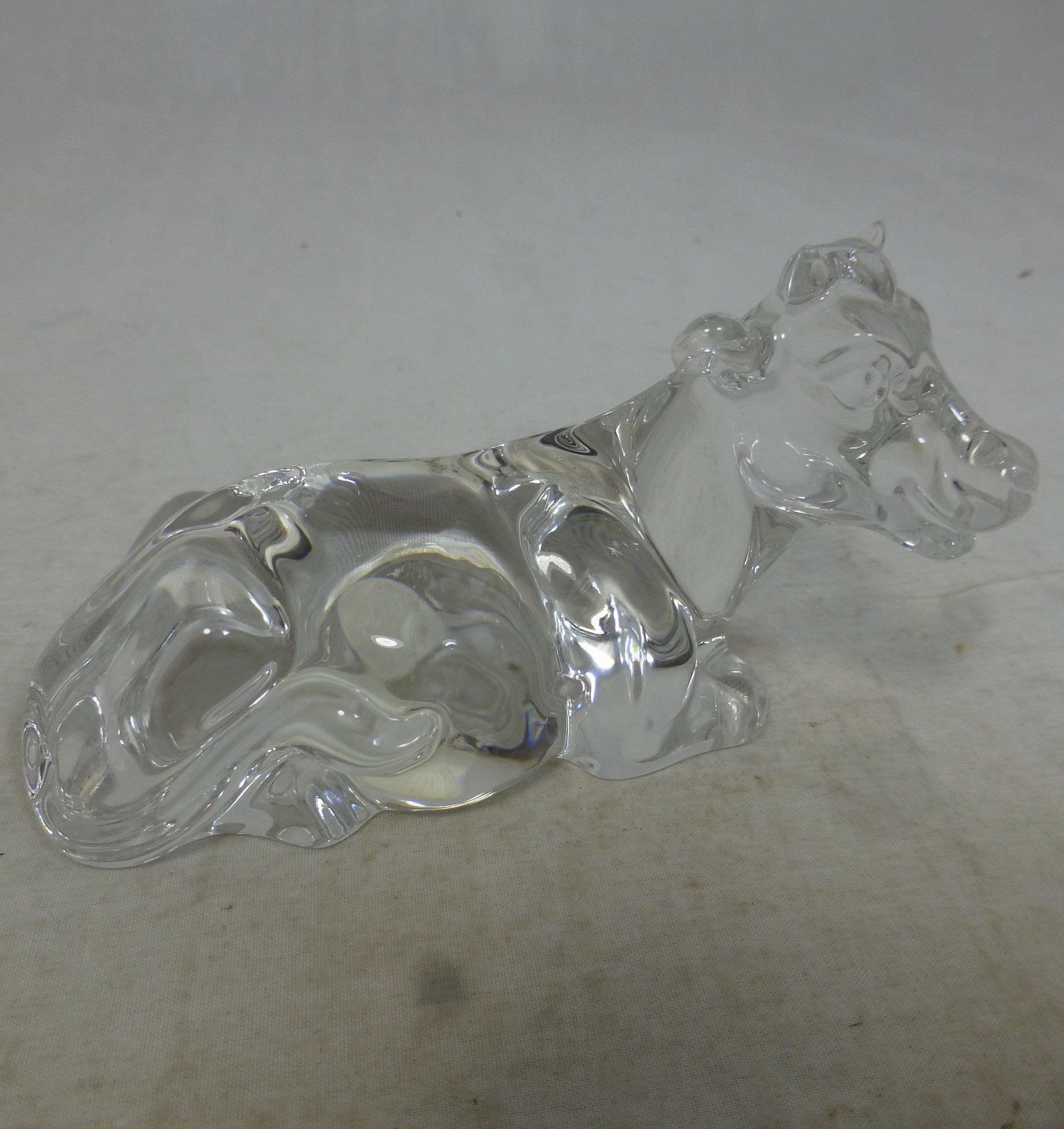 Princess House Pets Vintage 24% Lead Crystal Clear Glass Cow - Etsy India Princess House Pets Vintage 24% Lead Crystal Clear Glass Cow - Etsy India