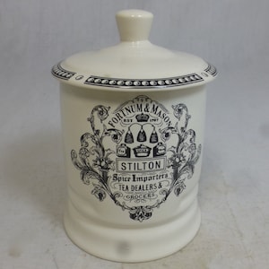 フォートナム&メイソン　STILTON 陶器製　容器　チーズポット　イギリス製 FORTNUM＆MASON チーズポット ブルースティルトン soracoya（空