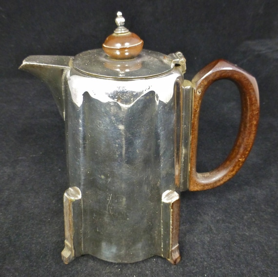 Joseph Rodgers & Sons Antique Silver Plate 1.5 Pt Coffee Pot With