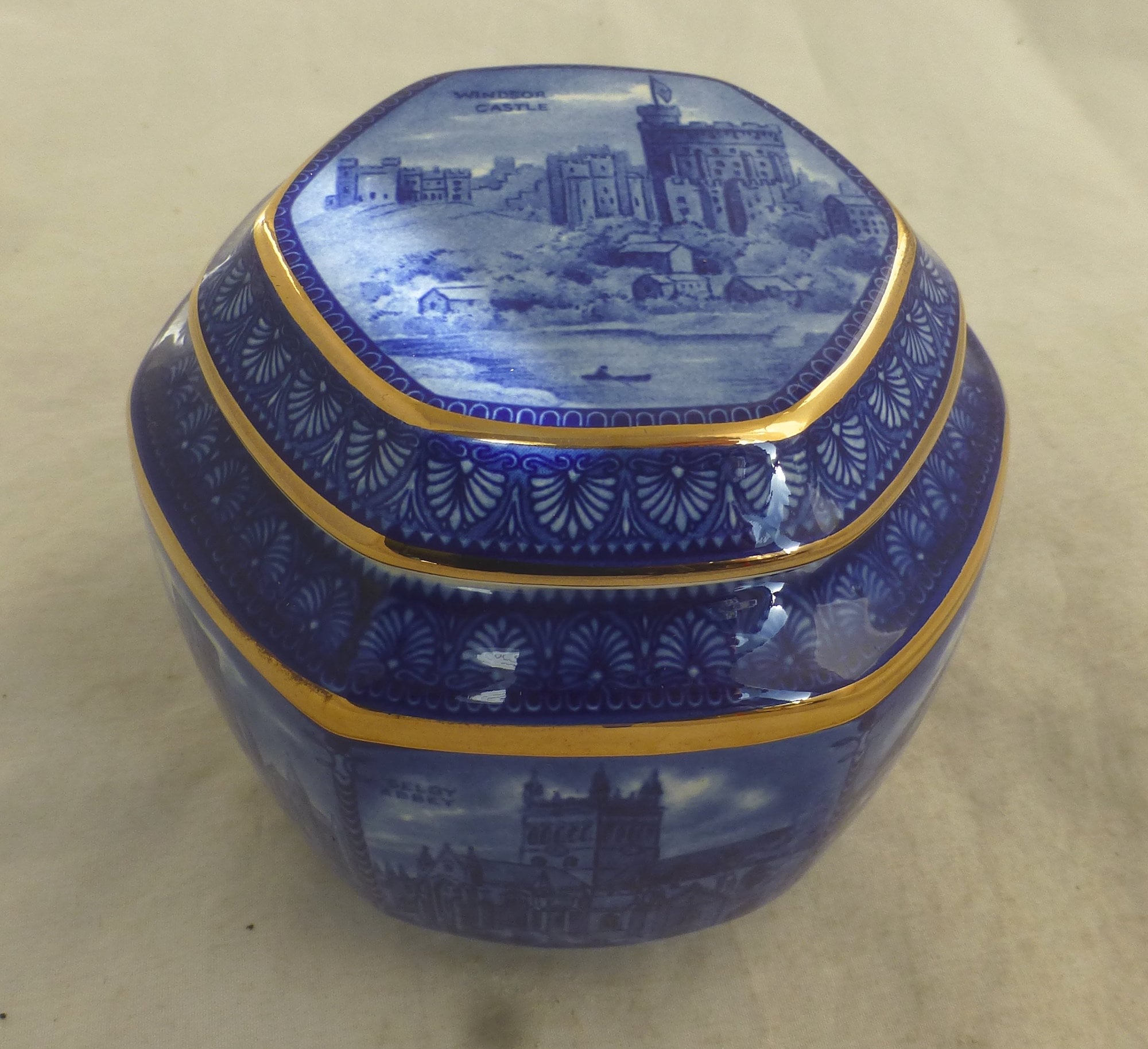 Kitchen & Dining Cathedrals Wade for Ringtons 6 Sided Tea Caddy Home