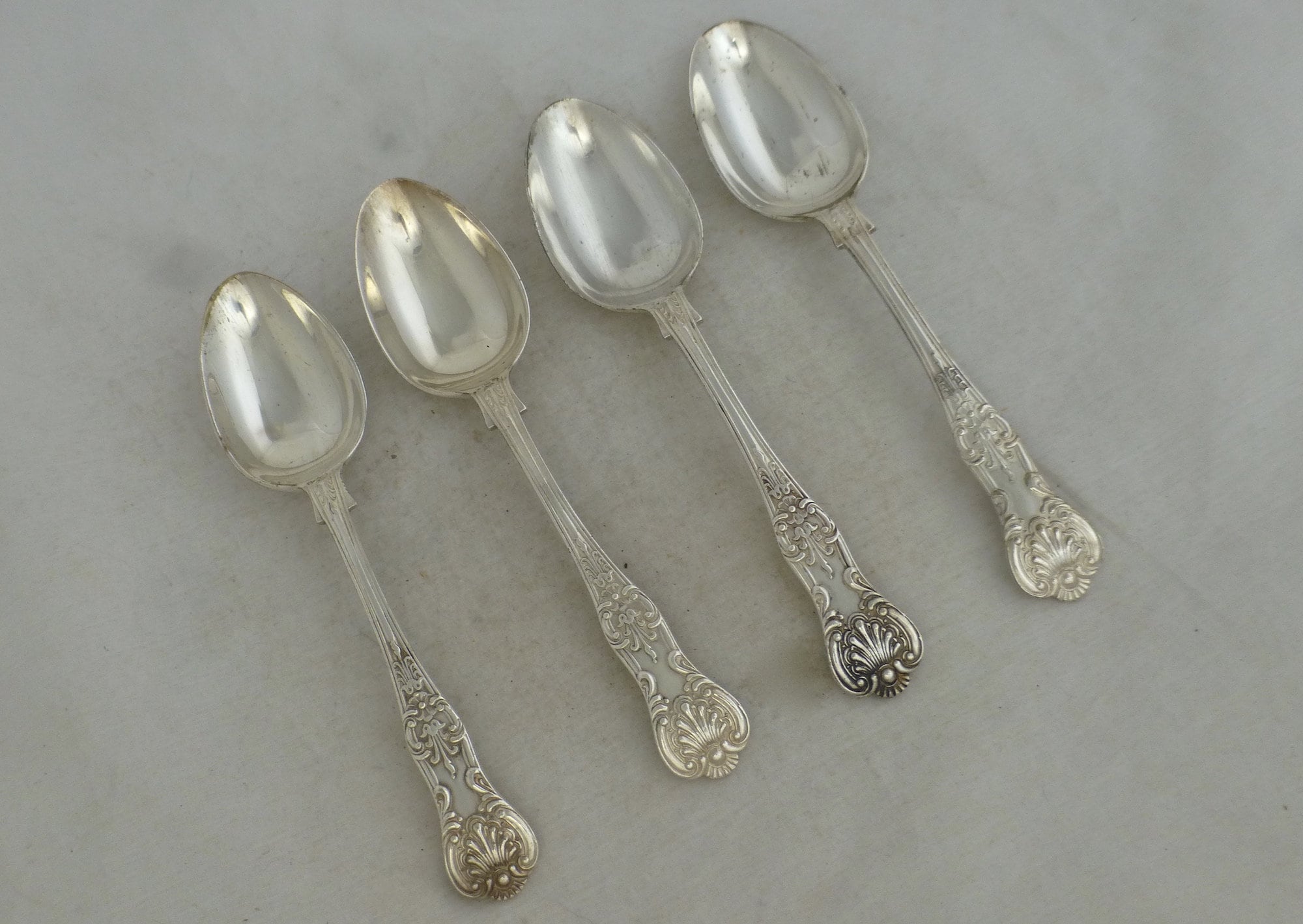 【Harrison Brothers】【純銀ハンドル】キングス　サーバーセット Harrison Brothers】【純銀ハンドル】キングス サーバーセット H