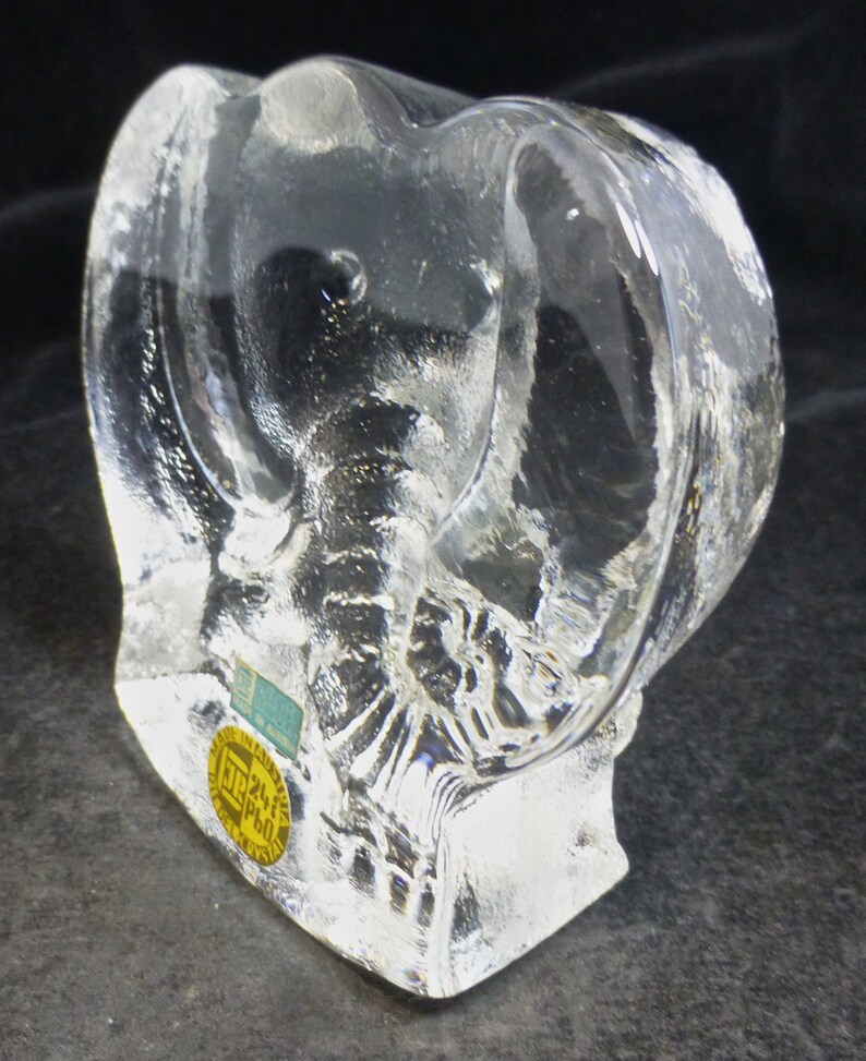 Riedel Austrian Vintage Lead Crystal Elephant Figurine / Etsy UK