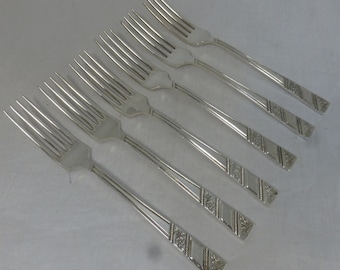 Vintage Boxed Set of 6 Arthur Price Atlas Stainless Steel 8