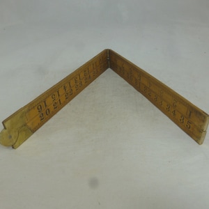 Folding Ruler (Hardwood Or Plastic) - Metric And Imperial
