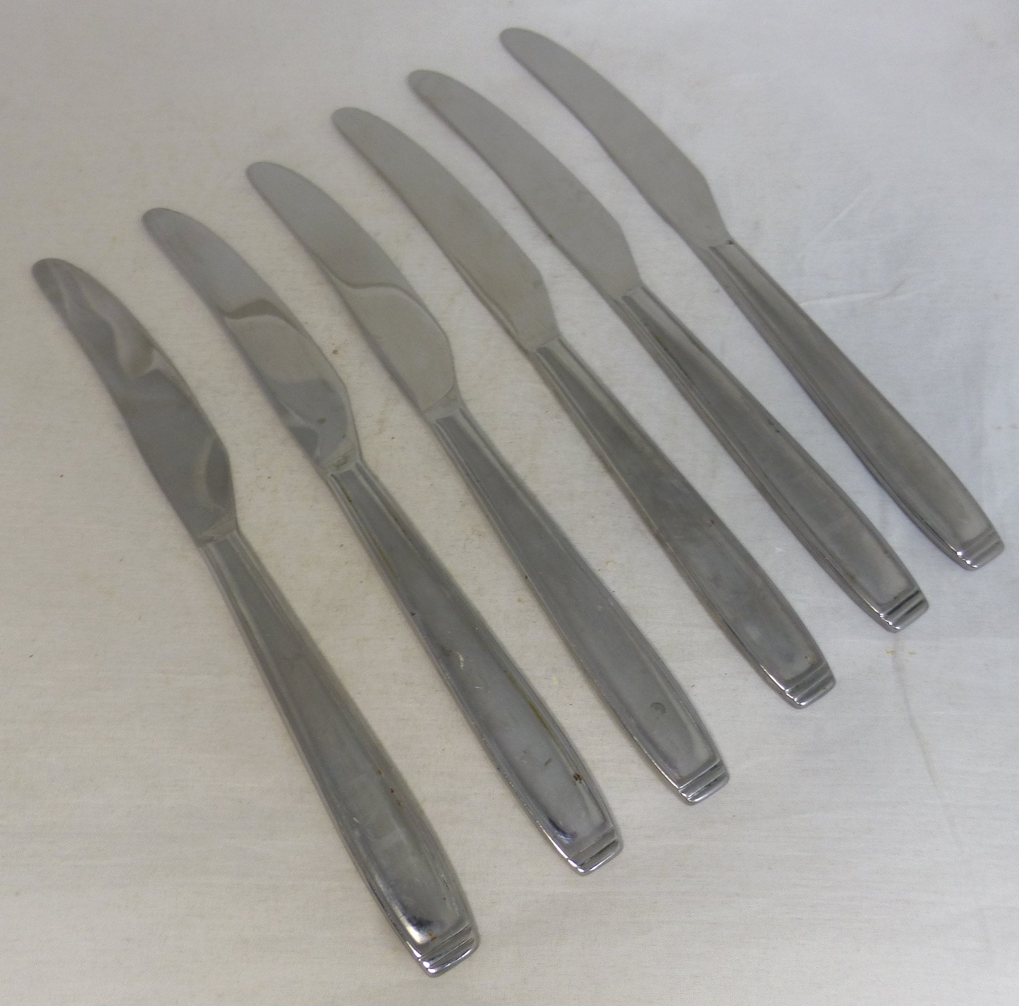 Arthur Price シルバーナイフ6本セット 英国ヴィンテージ Vintage Arthur Price Silver Knives – 1970s (Set of 6) R2550