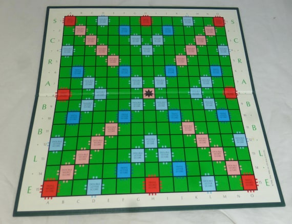 邦楽 LOUIE GEE ENSEMBLE Scrabble Jazzy Sport Spear's Games Scrabble Word Puzzle Original Board Game 1988
