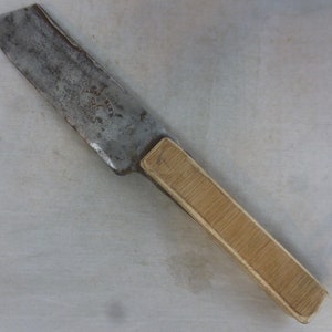 Vintage Handmade Knife With Steel Blade by James Oxley Ltd of