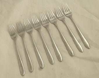 英国 VINERS ヴァイナーズ スプーン 6本 フォーク 6本 ナイフ 6本 Vintage Set of 6 Stainless Steel Viners Studio Dinner Forks - Etsy