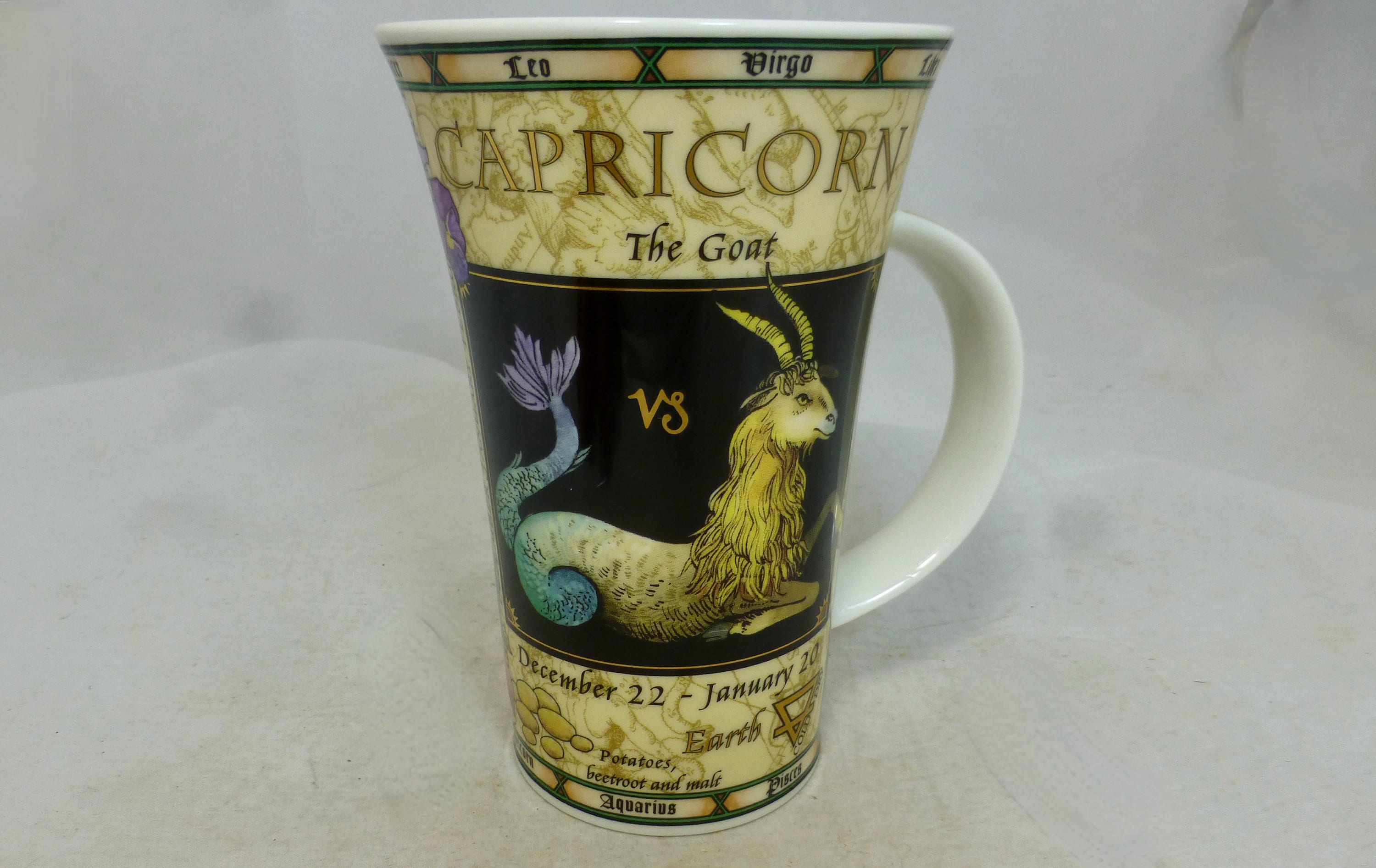 Dunoon Zodiac Capricorn the Goat Large Fine Stoneware Mug by Jack