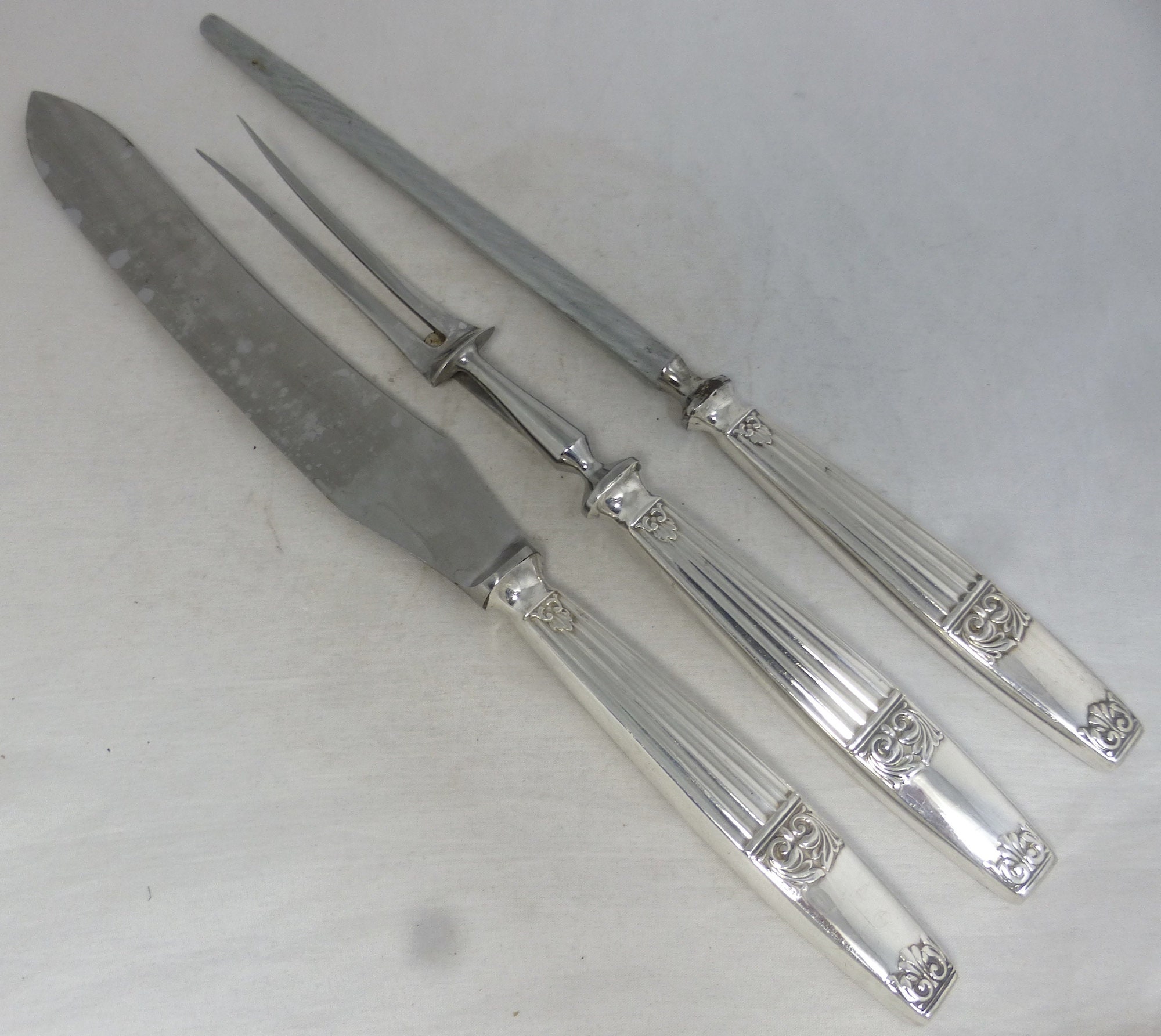 Elkington】 カトラリーセット 10本 Westminster Vintage Carving Set