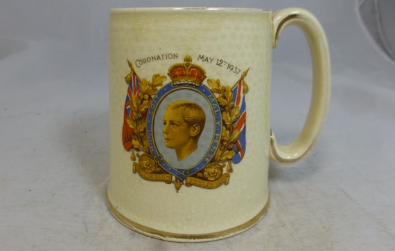 1937年イングランドコロネーションマグカップ