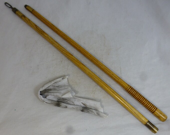 Vintage Parker Hale Gun Barrel Cleaning Rod Three Section Shotgun Rifle