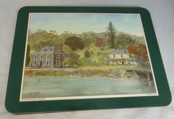 Vintage Jason Interesting Places New Zealand Boxed Set of 6 Large