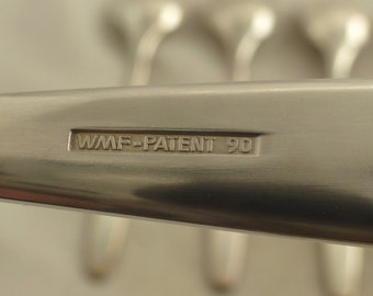 WMF Silver Plate Hamburg Patent 90 Vintage Boxed Set of German