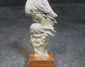 ヴィンテージピューター製修道士の置物、コレクターズアイテム