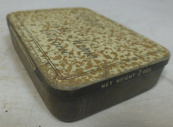 players no name tobacco tin Buy Vintage Players No Name Tobacco Advertising Metal Old Tobacco Tin  Hinged Lid - Ready Rubbed Flake - Storage Canister Promotion Brand Tin  Online in India