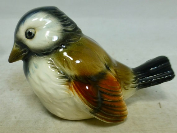 ヴィンテージ ゲーベル フンメル 磁器 スズメ シカディー 鳥 CV74