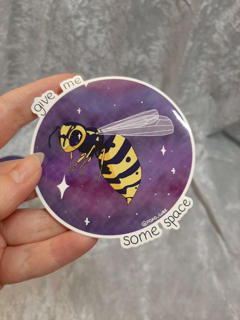 Wesp Sticker Wasp Propaganda Sticker - Etsy