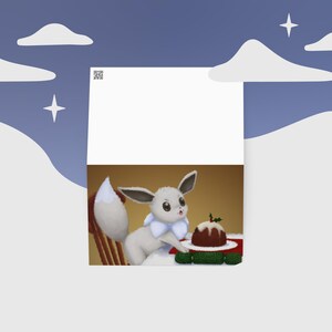 Christmas Eevee 2022 - Christmas card