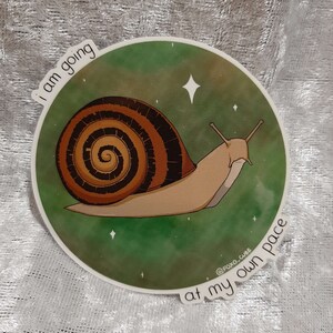 Snail Vibes - sticker