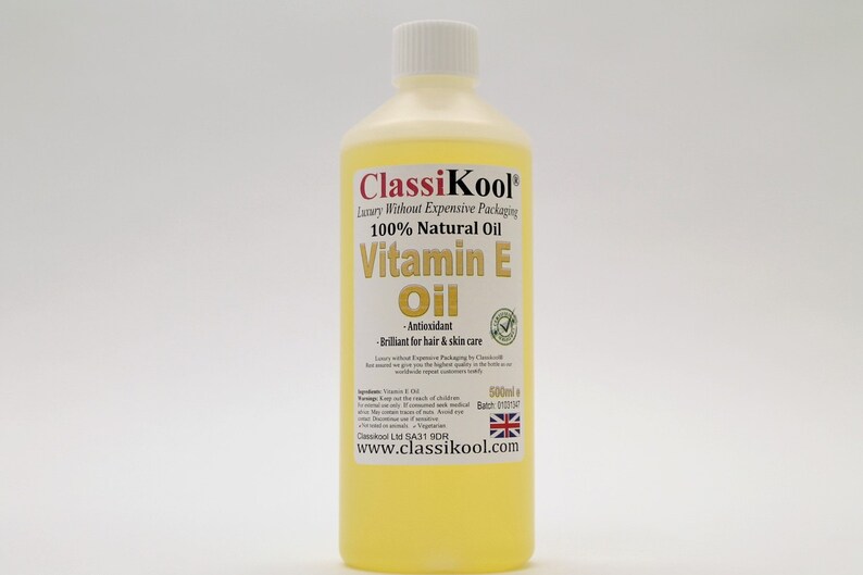 Classikool Natural Vitamin E Oil: Healing Carrier for Massage & Aromatherapy Free UK Mainland Shipping image 6