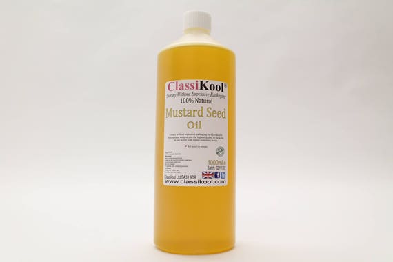 Classikool Mustard Seed Carrier Oil Natural Hair Care Etsy