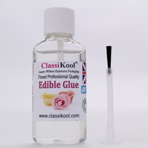 Classikool 30ml Professional Edible Glue with Brush for Sugarcraft and Baking Free UK Mainland Postage image 2