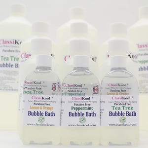 Classikool Gentle Bubble Bath Base: 13 Natural Enriched Essential Oil Choices Free UK Mainland Postage image 1