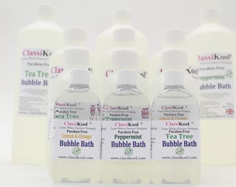 Classikool Gentle Bubble Bath Base: 13 Natural Enriched Essential Oil Choices (Free UK Mainland Postage)
