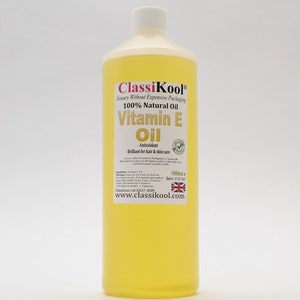 Classikool Natural Vitamin E Oil: Healing Carrier for Massage & Aromatherapy Free UK Mainland Shipping image 7