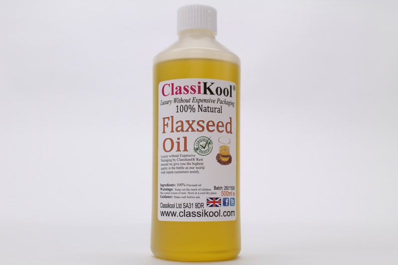Classikool Virgin Flaxseed linseed Oil Pure & Food Grade Etsy UK