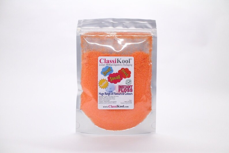 Classikool 250g Instant Cotton Candy Floss Sugar Machine Ready: 10 Unusual Flavours & 9 Colours Free UK Mainland Postage image 6