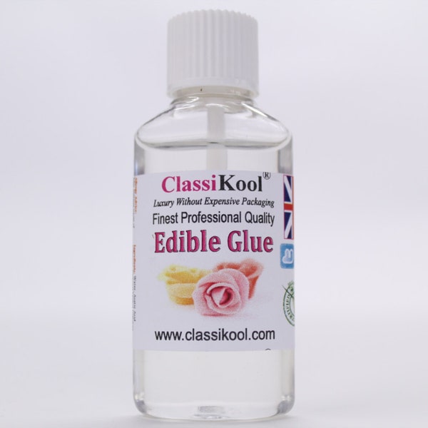 Classikool 30ml Professional Edible Glue with Brush for Sugarcraft and Baking (Free UK Mainland Postage)