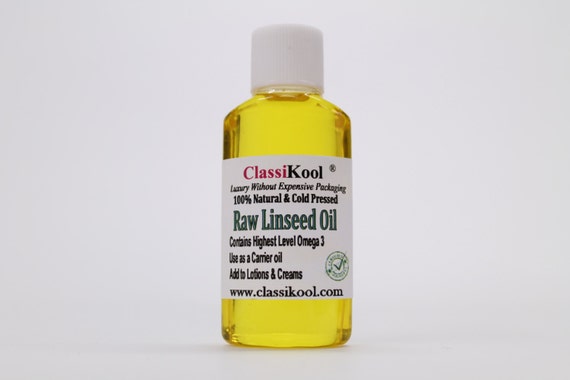 Classikool Raw Linseed Flaxseed Oil, Food Grade & Cold Pressed
