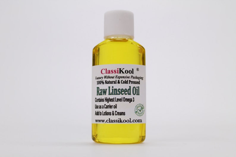 Classikool Raw Linseed Flaxseed Oil Food Grade & Cold Etsy