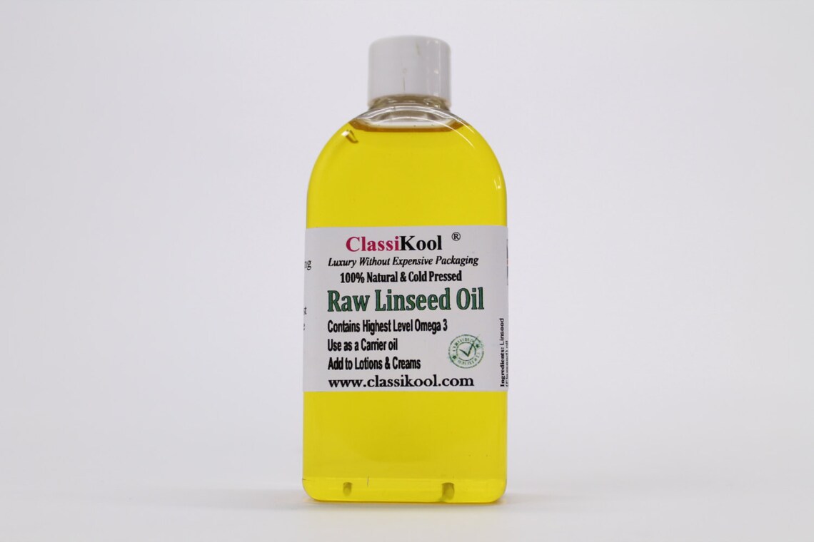 Classikool Raw Linseed Flaxseed Oil Food Grade & Cold Etsy