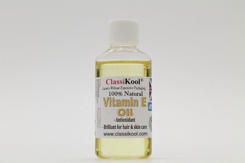 Classikool Natural Vitamin E Oil: Healing Carrier for Massage & Aromatherapy Free UK Mainland Shipping 25ml