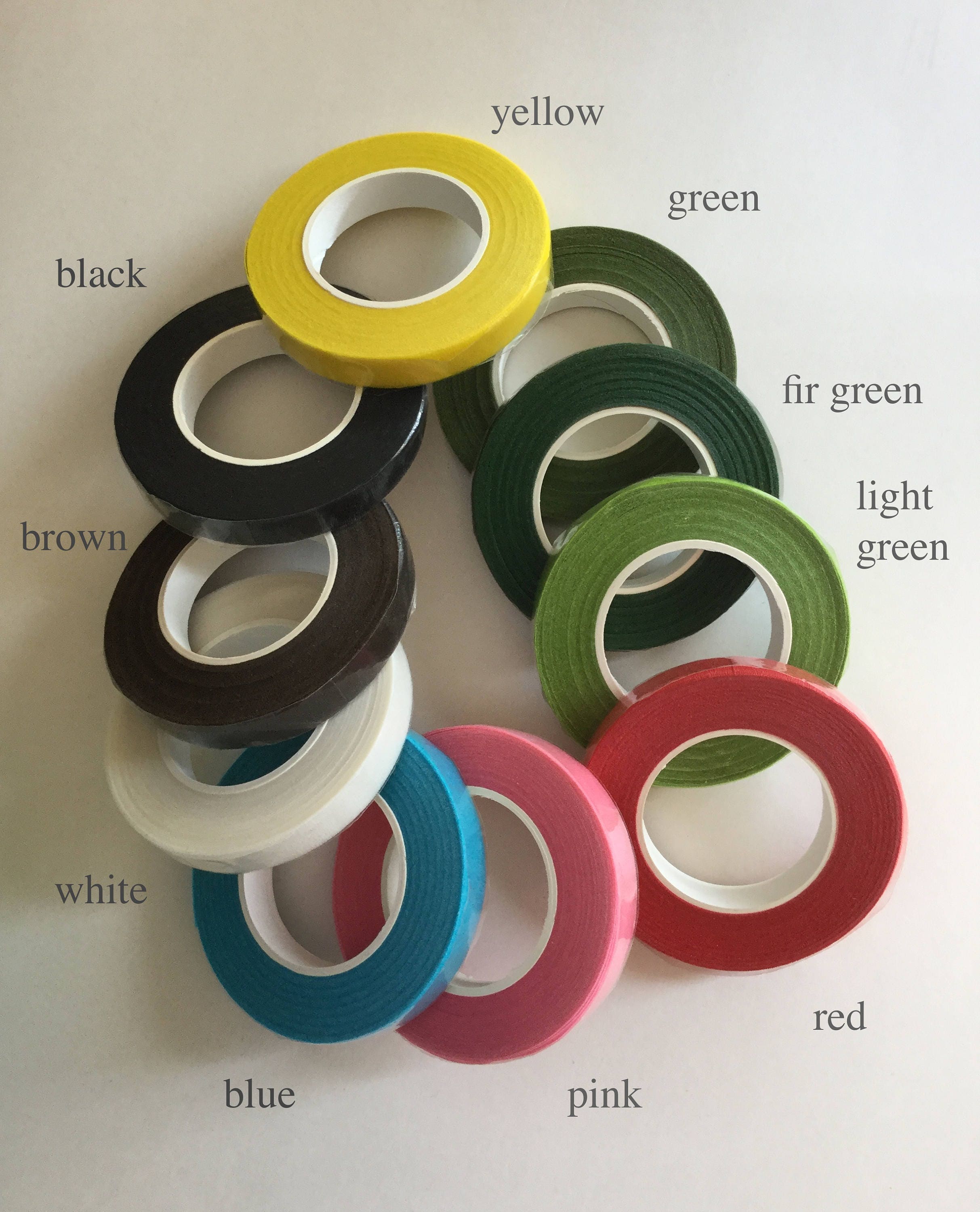 German Quality Floral Tape WHITE Floristenband. Etsy