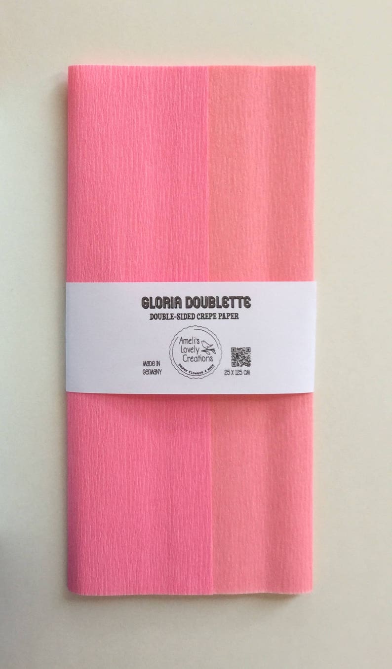 Gloria Doublette Krepppapier Doublesided Crepe Paper 3317 Etsy