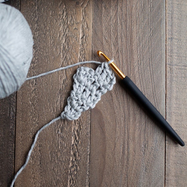 Crochet Hook // Knitter's Pride Gold Soft Touch Crochet Hook // Sizes 4mm - 12mm