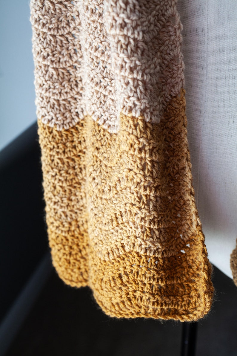 Brunswick Scarf // Crochet Pattern // Instant Download - Etsy